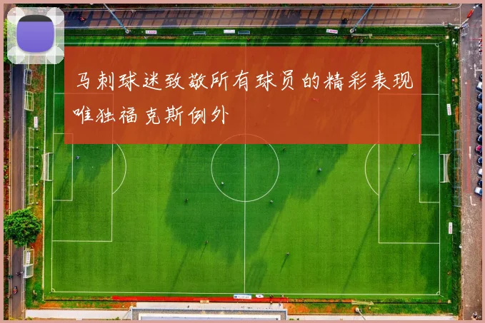 马刺球迷致敬所有球员的精彩表现唯独福克斯例外